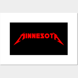 Minnesota Metal Posters and Art